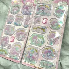 サンリオ　キラキラウォーターインシール 2枚セット