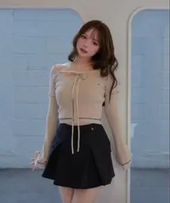 andmary アンドマリー Elle ribbon knit tops - メルカリ