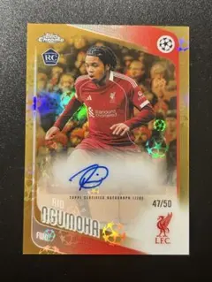 リオ・ングモハ RC AUTO /50 Gold Topps Chrome