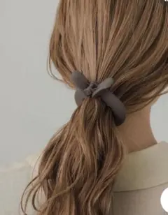 ムルコギバンスクリップ ★マットカラー ラウンド バナナクリップ ヘアクリップのサムネイル