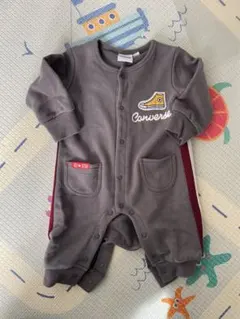 お値下げ中☆Converse グレーロンパース サイズ70