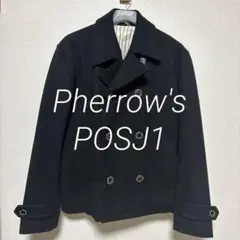 【未使用ほぼ新品に近い★希少人気】フェローズ ピーコート36★PHERROW’S 2026年最新】PHERROW'S メンズ ピーコート・ウールコートの人気