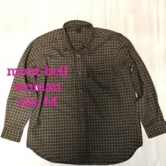 Mont-bell ウール トレールシャツ Women's 長袖 Mサイズ