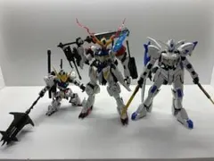 (ジャンク)MGバルバトスルプス、FMバエル、MGSDバルバトス