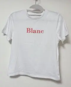 Blanc プリント ホワイトTシャツのサムネイル