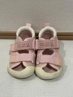 ピンク ベビーサンダル 13cm 薄ピンク 女の子 靴 サンダル 夏