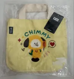 BTS ジミン BT21 CHIMMY サガラ刺しゅう　トートバッグ