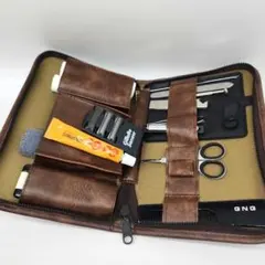 GNG 그루밍 네일 케어 툴 세트 브라운
