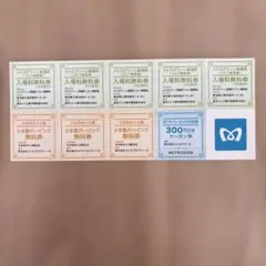 東京メトロ株主優待　メトログリーン東陽町 入場無料券 そば処めとろ庵 割引券