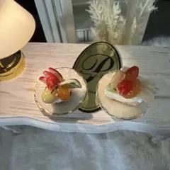 ミニチュアケーキお皿付き