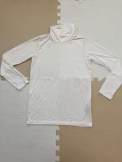 ユニクロ ヒートテック タートルネック長袖 150 ホワイト