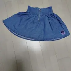 【中古】LOVETOXIC デニムブルー スカート
