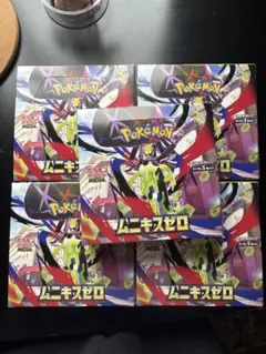 ポケモンカードゲーム ムニキスゼロ　5BOX ぺりぺり付き　未開封