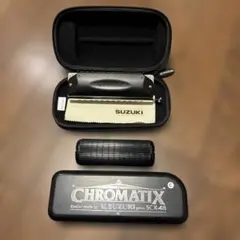 SUZUKIスズキ SHINOBIX SNB-48 忍 クロマチックハーモニカのサムネイル