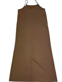 【値下げ】GU リブキャミソールワンピ　Mサイズ