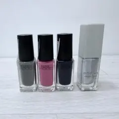 NAIL HOLIC 3本 ＋ and us 1本　ネイルカラー 4本セット