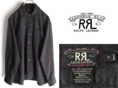 RRL 初期型三つ星タグ ペルー製 ハーフジップスウェット ヴィンテージ