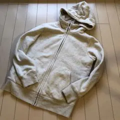 UNIQLO ボアスウェットフルジップパーカー150
