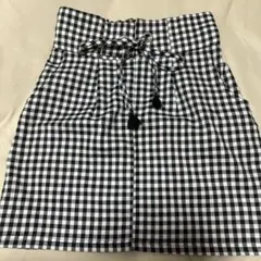 ギンガムチェック ミニスカート