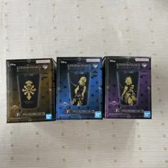 KINGDOM HEARTS 一番くじ　F賞デザインタンブラー3点セット