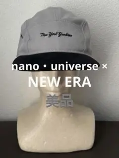 NEW ERAニューエラ ナノユニバース コラボキャップ 別注 男女兼用 美品