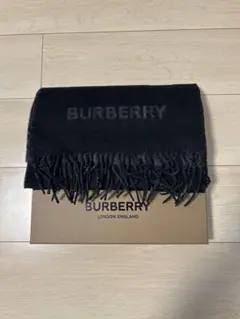 BURBERRY カシミヤ マフラー リバーシブルのサムネイル