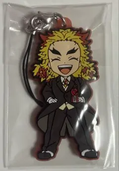 鬼滅の刃 ラバーストラップ 煉獄杏寿郎