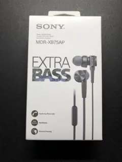 SONY MDR-XB75AP 有線イヤホン 本体のサムネイル