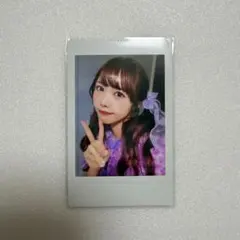 ぴ*様 仲川瑠夏 プリントチェキ 豹柄衣装②