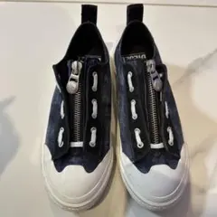 DIESEL ネイビーデニム スニーカー