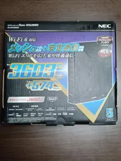 NEC Aterm WX4200D5 Wi-Fi 6 ルーター 本体のサムネイル