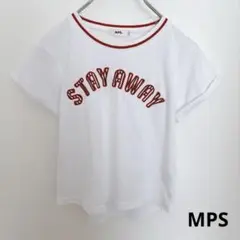 MPS. STAY AWAY ロゴTシャツ ホワイト　MPSのサムネイル