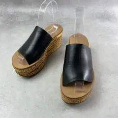 美品✨Chloe CAMILLE レザー ウェッジソール 厚底 コルク サンダルのサムネイル