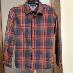 TOMMY HILFIGER 長袖チェックシャツ 128