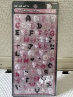 HELLO KITTY BONBON DROP seal moji シール