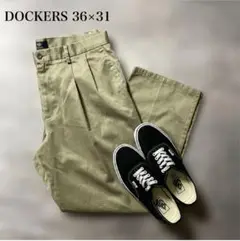 古着DOCKERSツータックチノ 36×31【AA84】