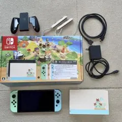 Nintendo Switch 本体 あつまれどうぶつの森セット版　付属品完備