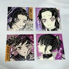 鬼滅の刃 スクエアステッカー しのぶ カナヲ