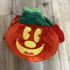 ディズニー ハロウィン パンプキン 巾着袋　ミニー　バッグ