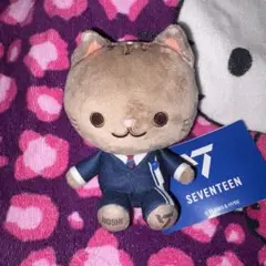 SEVENTEEN HOSHI ぬいぐるみ マスコット スーツ猫