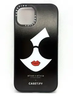 CASETiFY iPhone14 13 アリス アンド オリビア ケース ケースティファイ×アリス アンド オリビア、ステイシーフェイスを