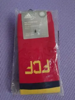 アディダス 　サッカーソックス　 レッド S(22-24)