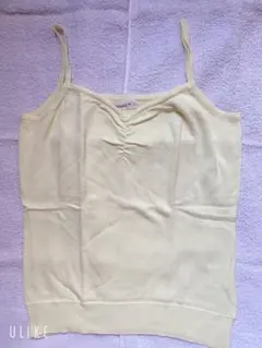A l'enverz キャミソール イエロー