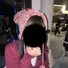 ミニー ファンキャップ ディズニー ピンクヒョウ柄