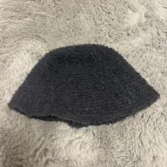 ダークグレー バケットハット サイズS-M