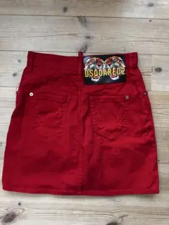 DSQUARED2 デニムスカートレッドのサムネイル
