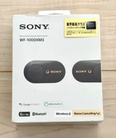 【新品・未開封】SONY WF-1000XM3 ブラック ワイヤレスイヤホン