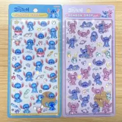 【残り1】ボンボンドロップシール【正規品】スティッチ らくがき エンジェル
