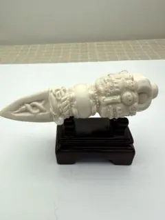 修縁堂】彫刻工芸品 金剛杵 木工細工 木製 仏壇 置物 - メルカリ