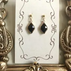 No.5990　ステンレス ピアス　ゴールド　ハンドメイド　イヤリング 変更無料